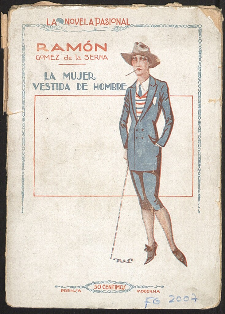 Miniatura de La mujer vestida de hombre