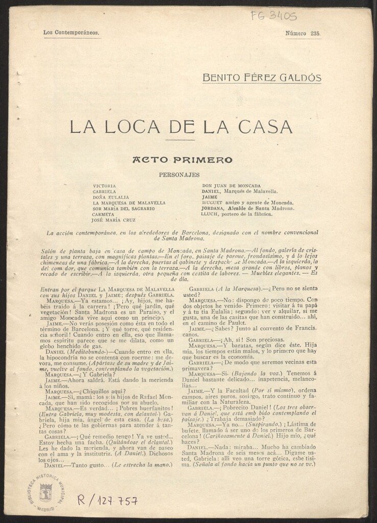 Miniatura de La loca de la casa