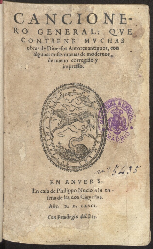 Miniatura de Cancionero general