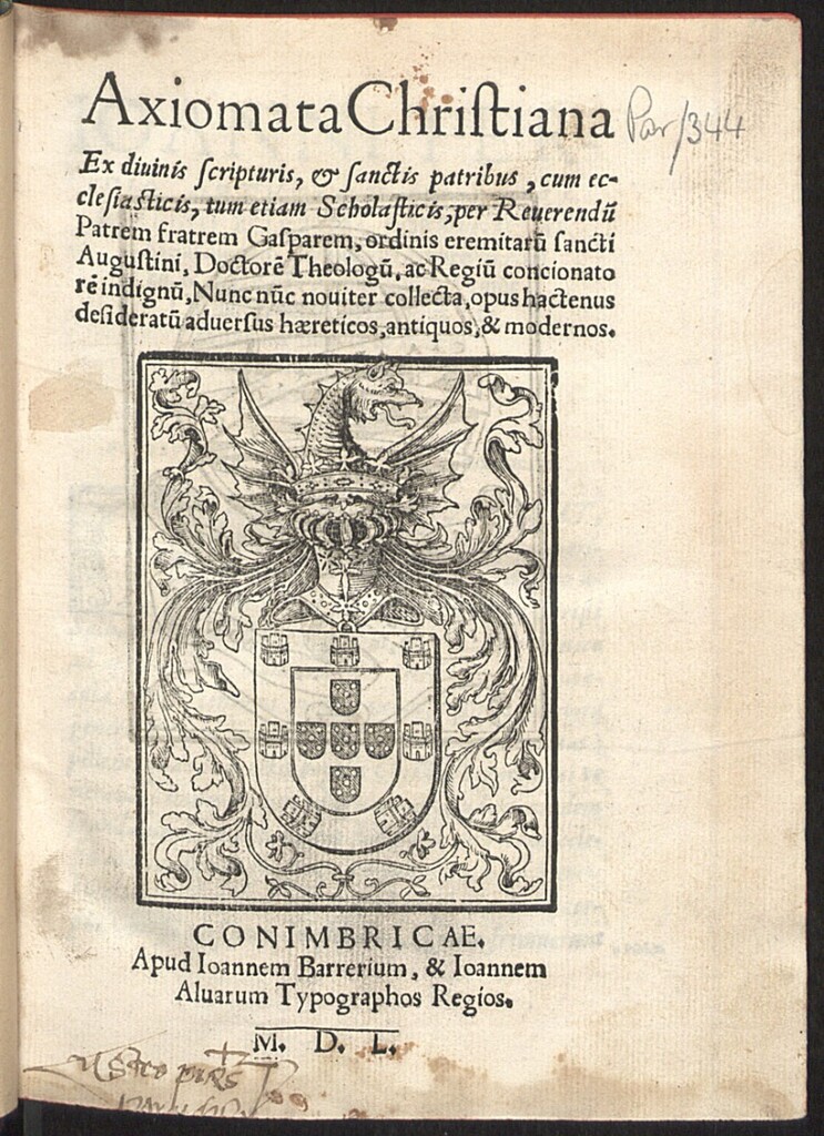 Miniatura de Axiomata christiana
