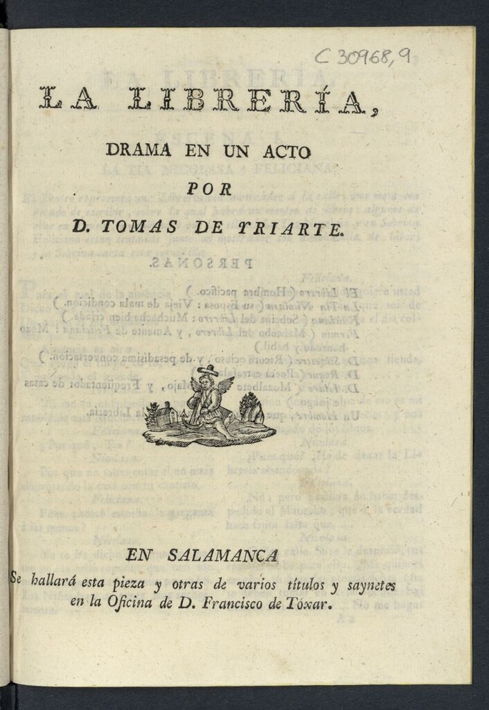 Miniatura de La librería : drama en un acto