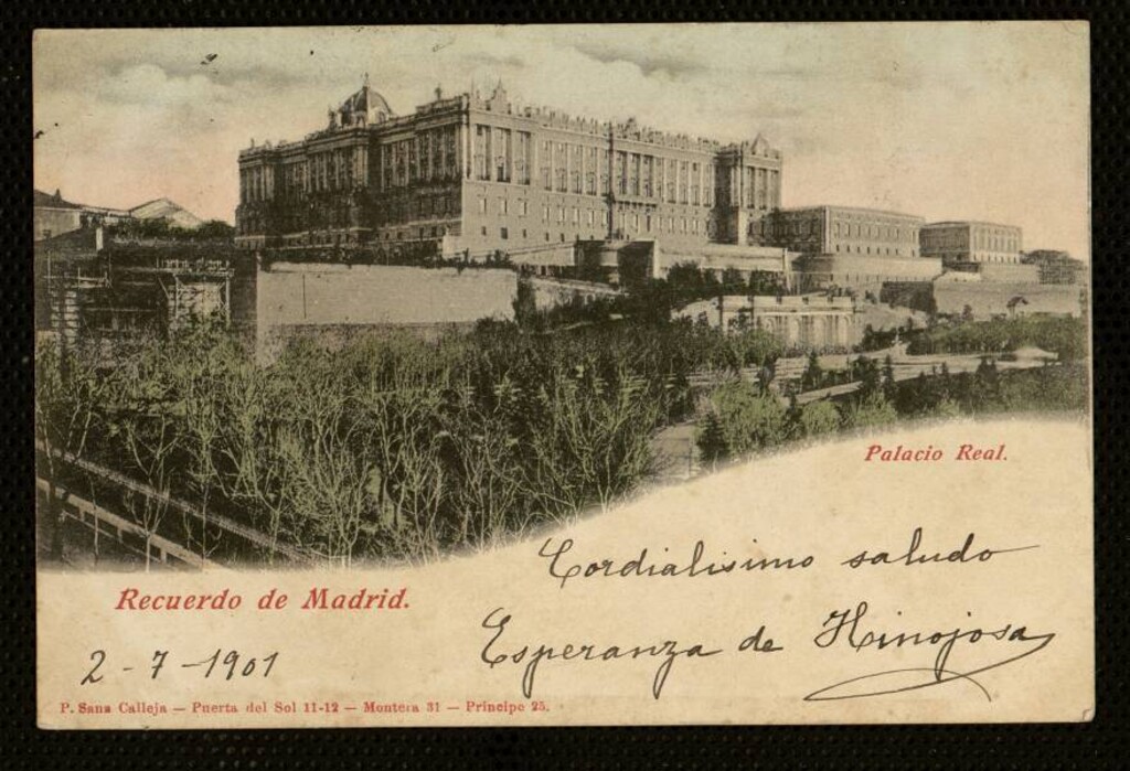 Miniatura de Recuerdo de Madrid. Palacio Real