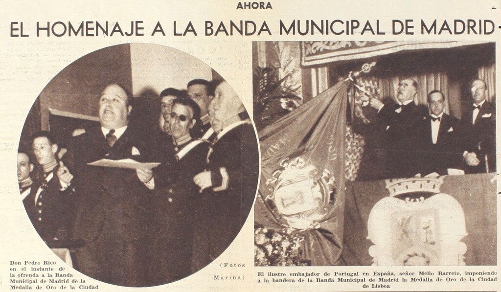 Miniatura de El Homenaje a la Banda Municipal de Madrid
