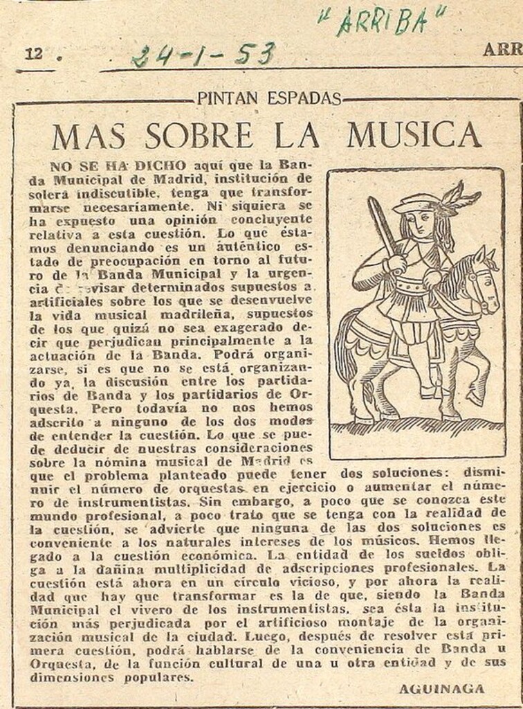 Miniatura de Más sobre la música