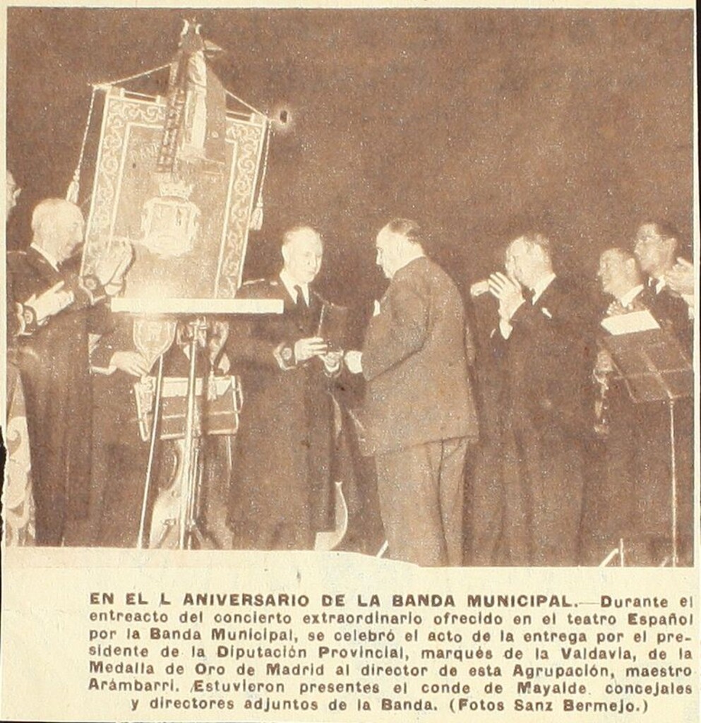 Miniatura de En el L Aniversario de la Banda Municipal