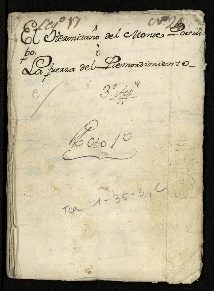 Miniatura de El hermitaño del Monte Posilipo; o La fuerza del remordimiento.