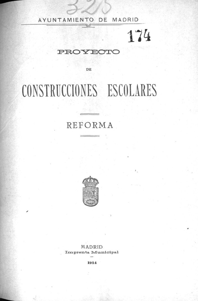 Miniatura de Proyecto de construcciones escolares : reforma