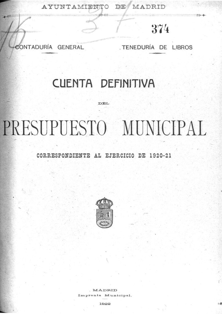Miniatura de Cuenta definitiva del presupuesto municipal