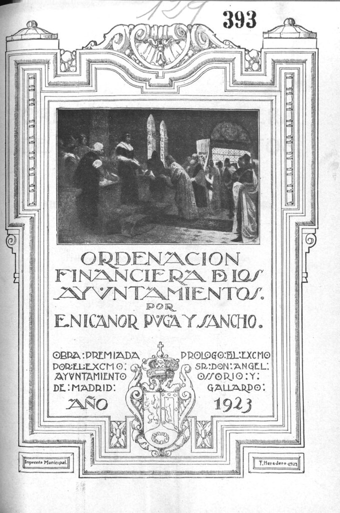 Miniatura de Ordenación financiera de los ayuntamientos