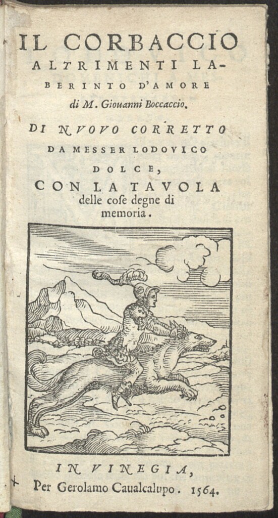 Miniatura de Il Corbaccio
