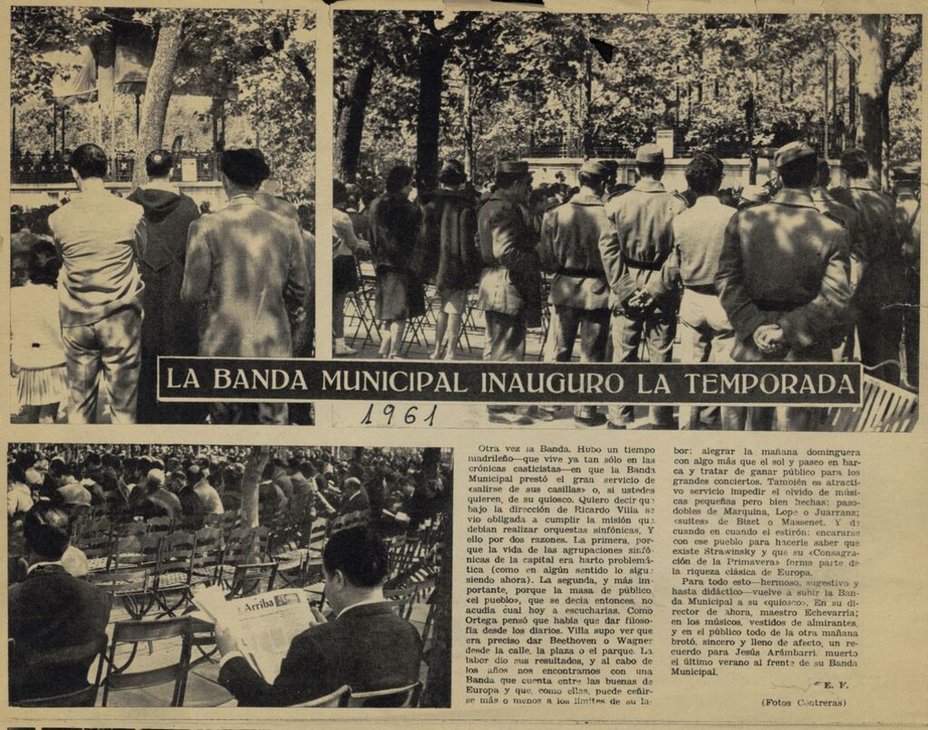 Miniatura de La Banda Municipal inauguró la temporada