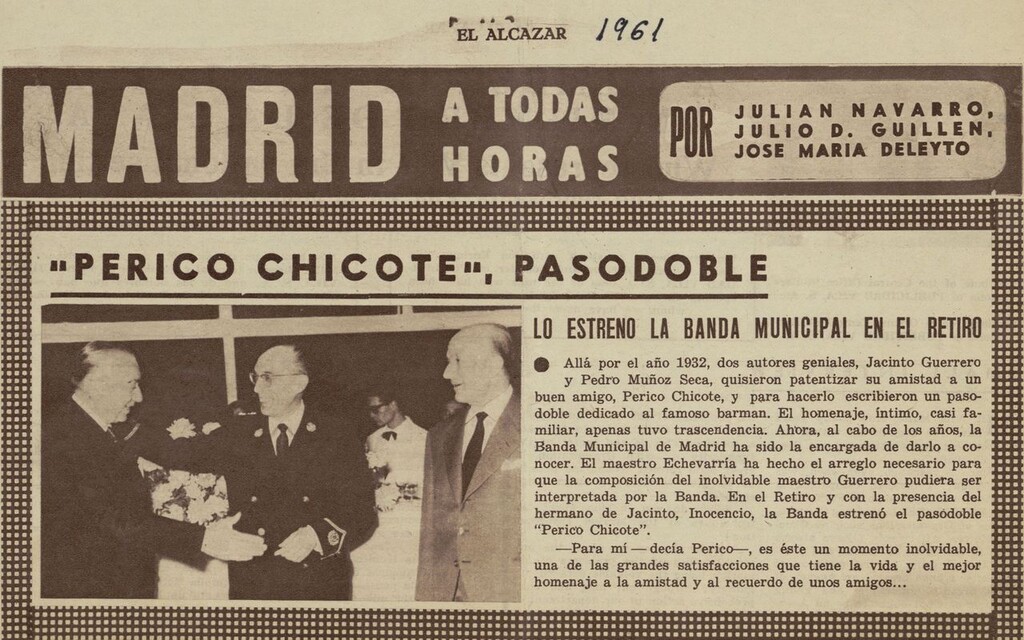 Miniatura de Perico Chicote, pasodoble