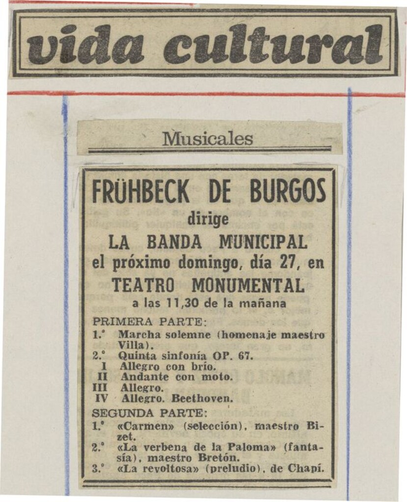 Miniatura de Frühbeck de Burgos dirige la Banda Municipal