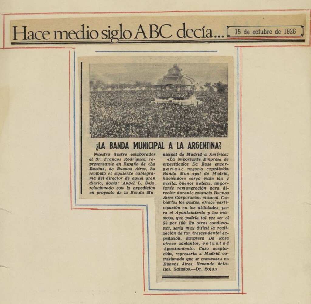 Miniatura de La Banda Municipal a la Argentina?