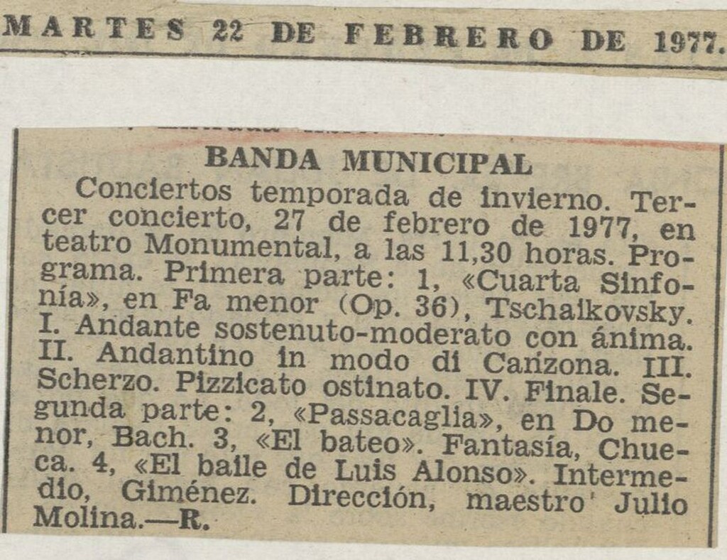 Miniatura de Banda Municipal