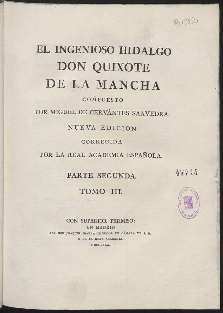 Miniatura de El ingenioso hidalgo Don Quixote de la Mancha (Vol. 3)