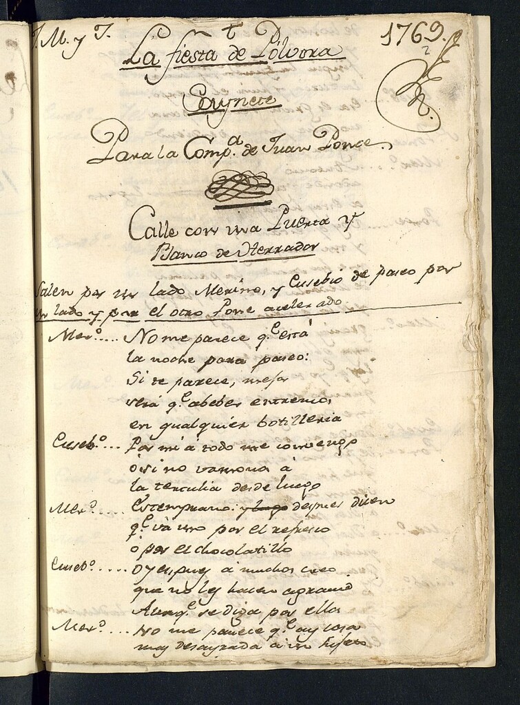 Miniatura de La fiesta de pólvora : Saynete Para la Compañía de Juan Ponce