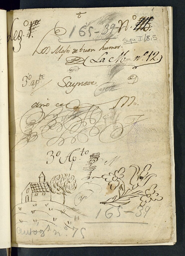 Miniatura de Los majos de buen humor : Saynete Nuebo para la Compañía de Juan Ponce