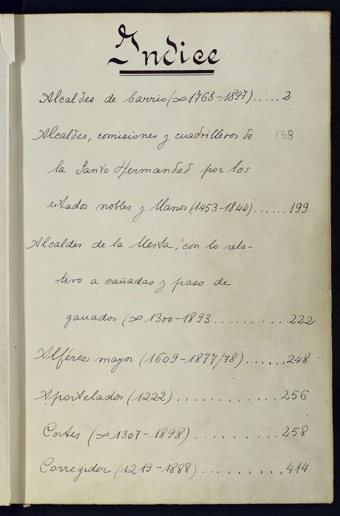 Miniatura de Inventario de Secretaría (Tomo 6 bis) : Autoridades local, porvincial y Nacional (1219-1898)