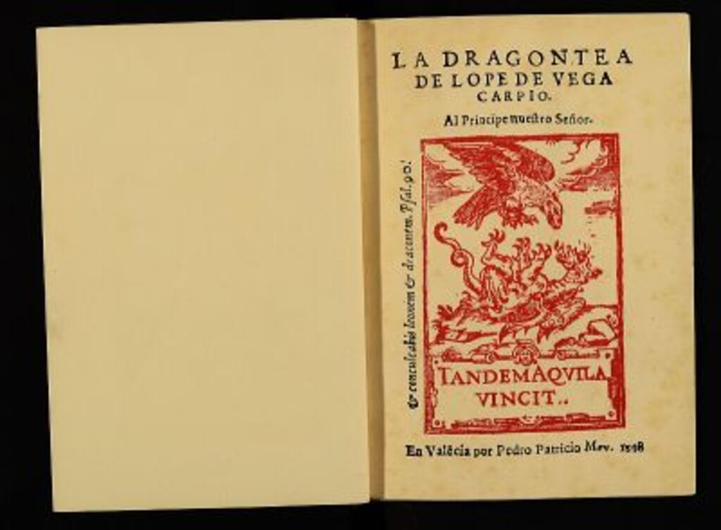 Miniatura de La Dragontea, Volumen I