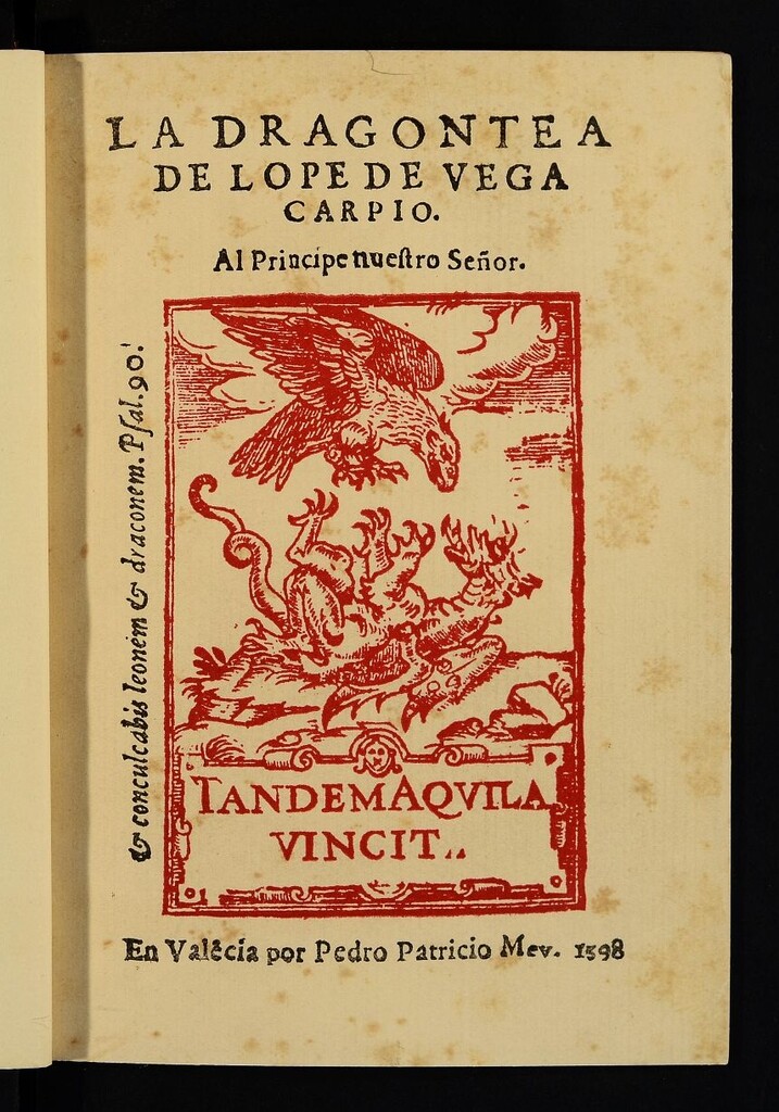 Miniatura de La Dragontea, Volumen II