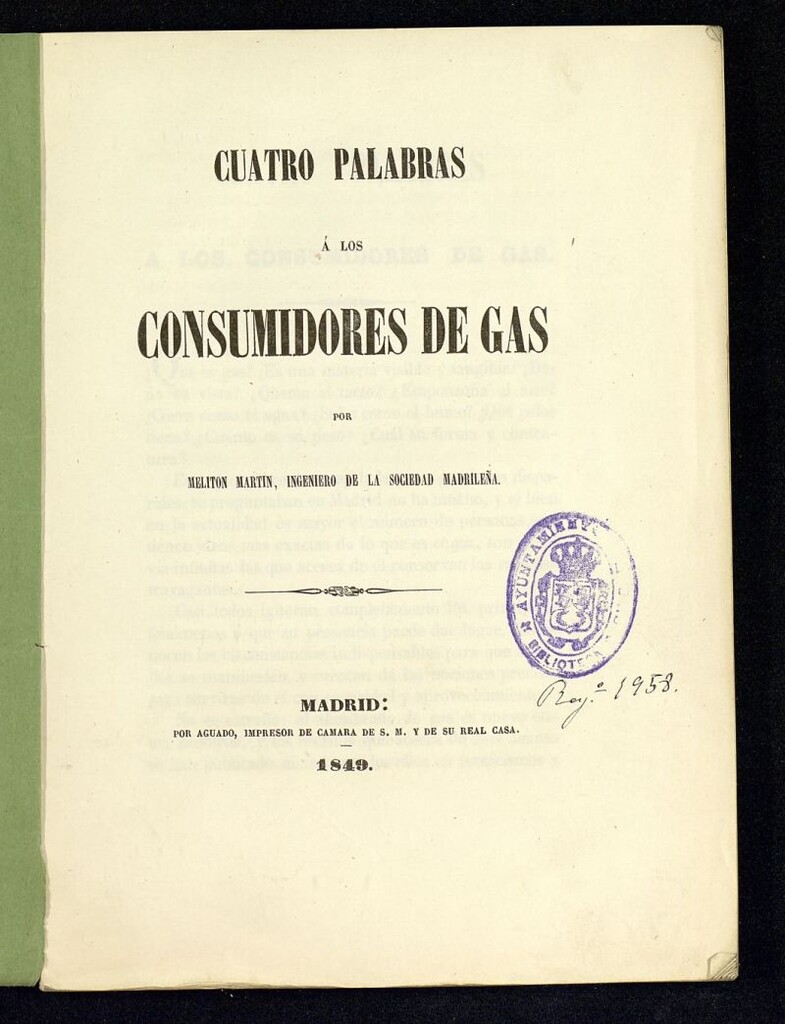 Miniatura de Cuatro palabras a los consumidores de Gas