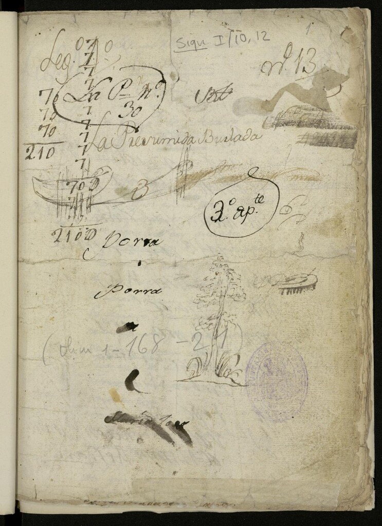 Miniatura de La presumida burlada : Saynete para la Compañía de Juan Ponce