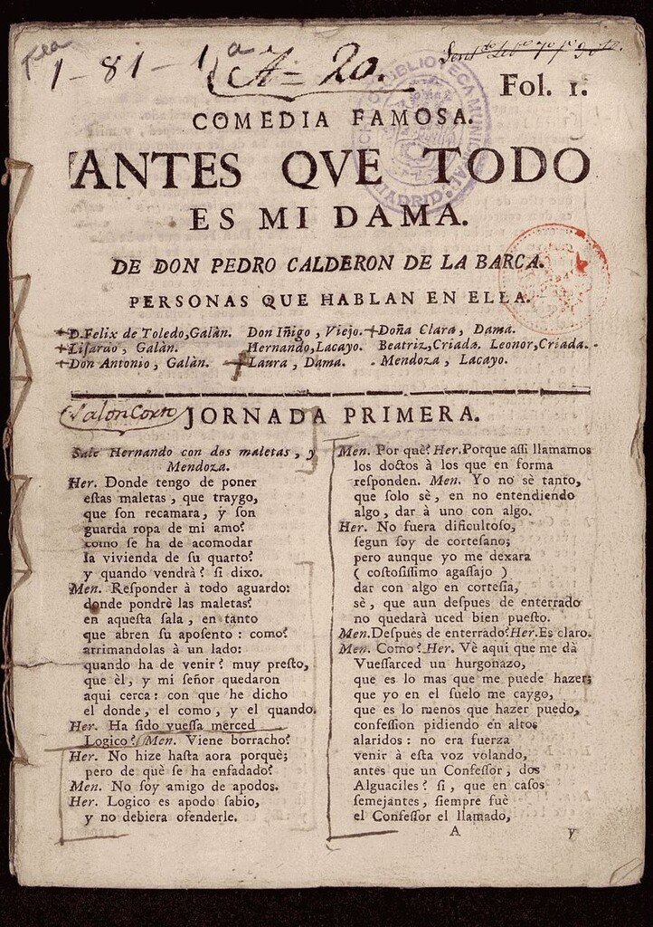 Miniatura de Antes que todo es mi dama