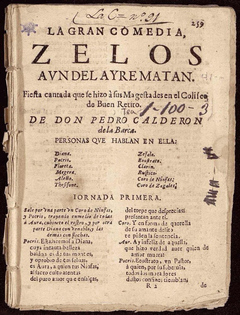 Miniatura de Celos aún del aire matan