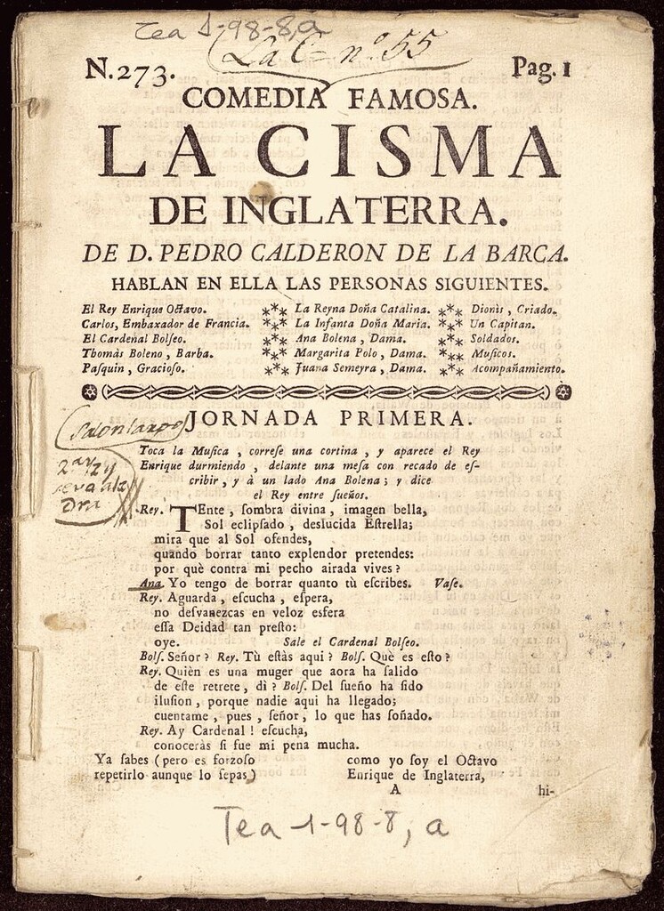 Miniatura de La cisma de Inglaterra