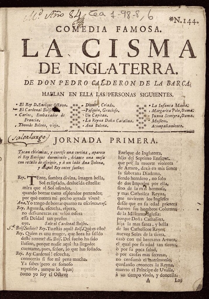 Miniatura de La cisma de Inglaterra