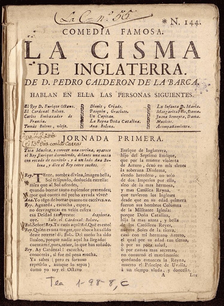 Miniatura de La cisma de Inglaterra
