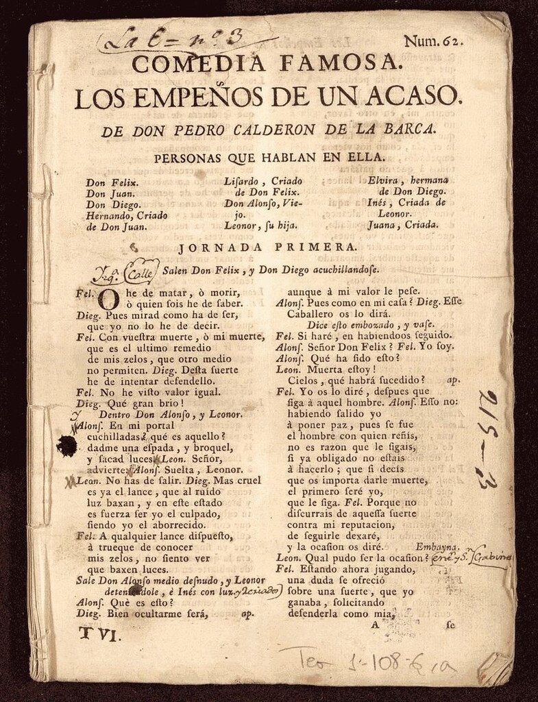Miniatura de Los empeños de un acaso