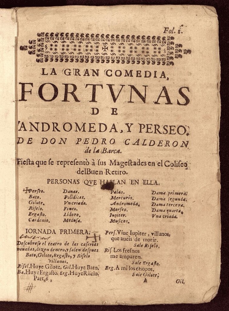 Miniatura de Fortunas de Andrómeda y Perseo