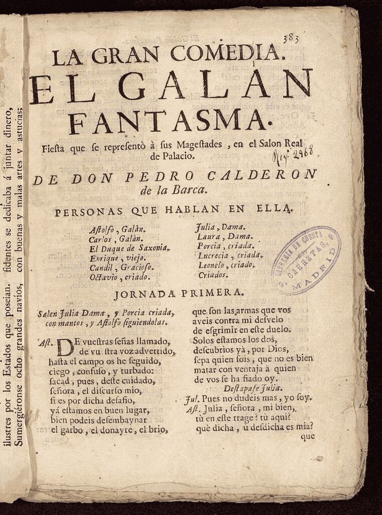 Miniatura de El galán fantasma