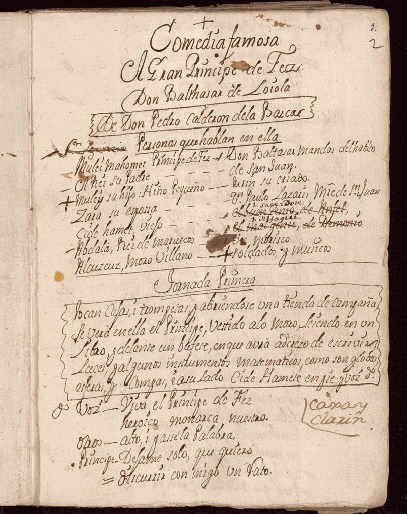 Miniatura de El gran príncipe de Fez mss.