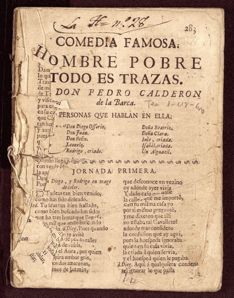 Miniatura de El hombre pobre todo es trazas
