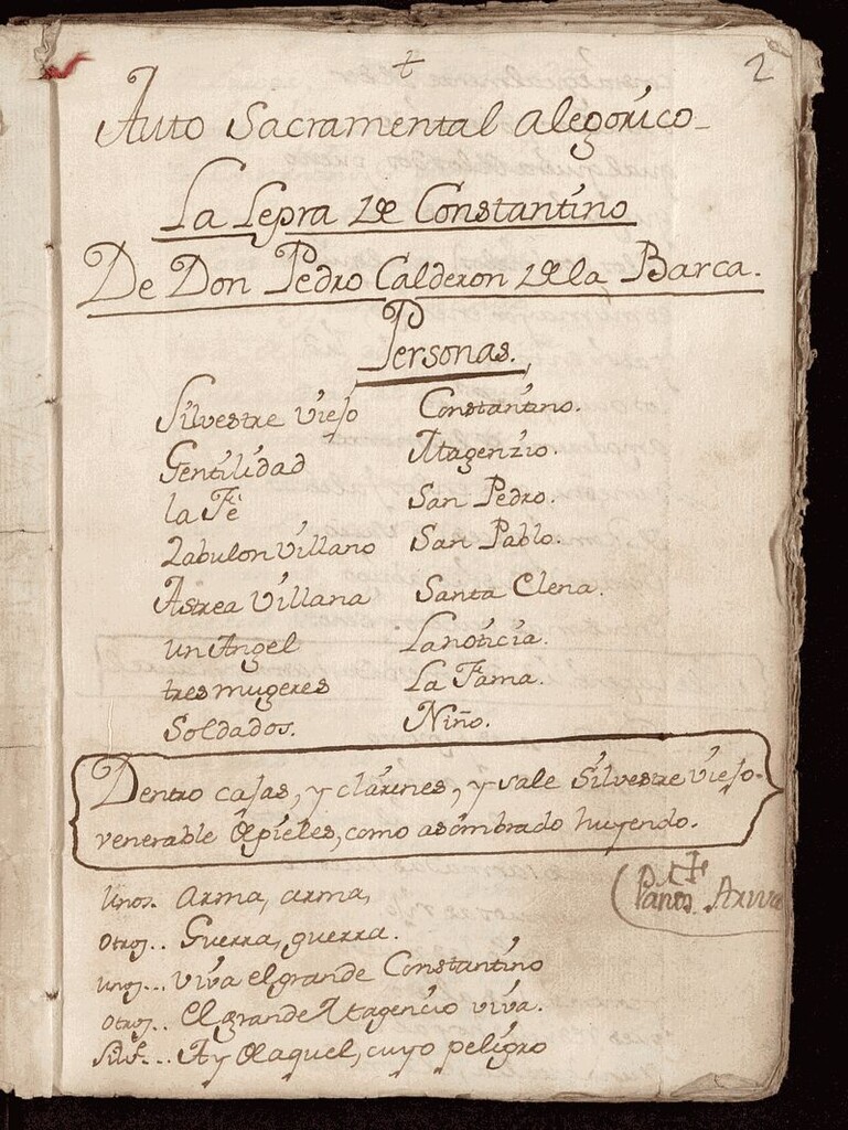 Miniatura de La lepra de Constantino