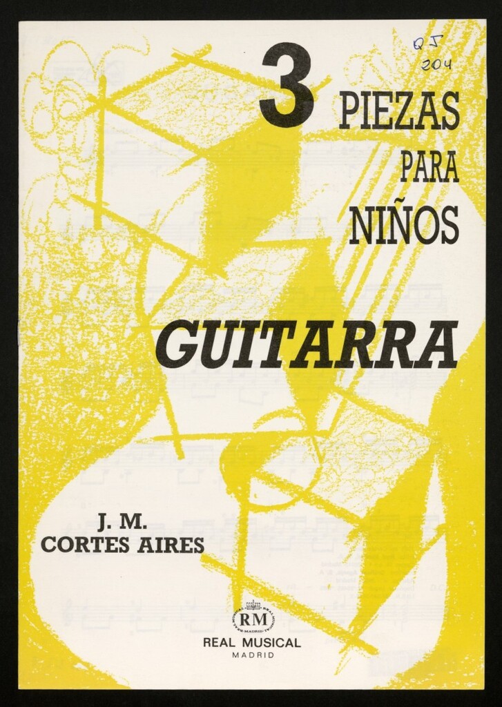 Miniatura de 3 piezas para niños : guitarra