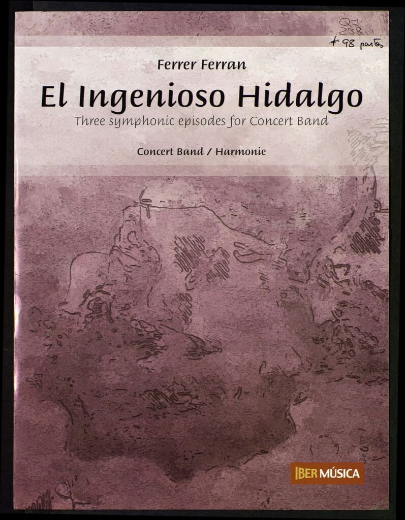 Miniatura de El Ingenioso Hidalgo : three symphonic episodes for concert band