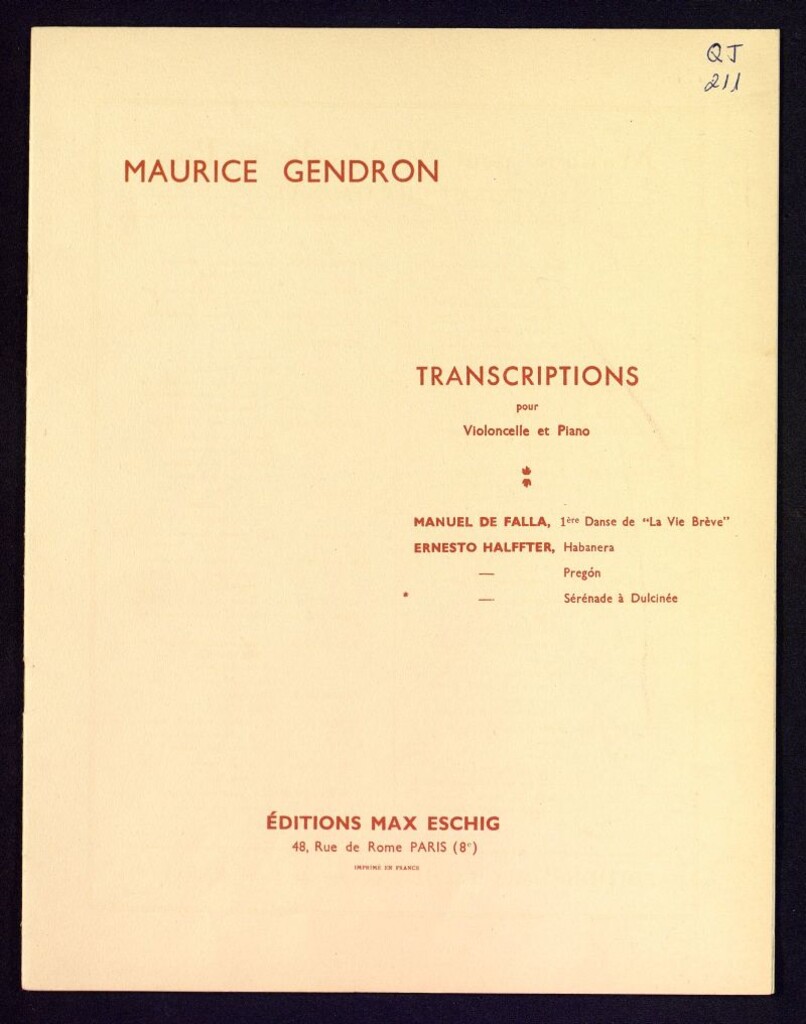 Miniatura de Sérénade à Dulcinée