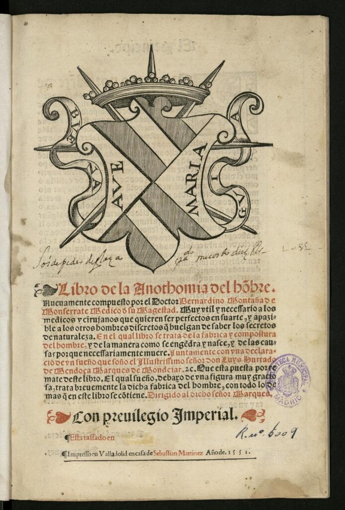 Miniatura de Libro de la Anothomia del ho[m]bre