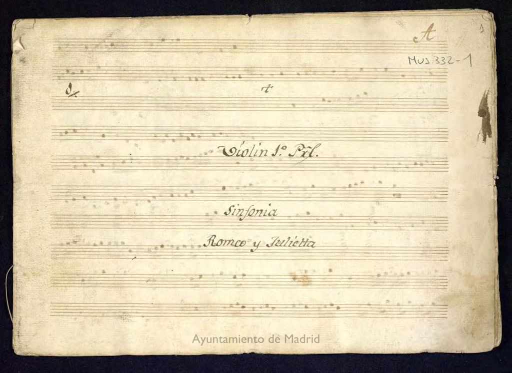 Miniatura de Romeo y Julieta : ópera en tres actos