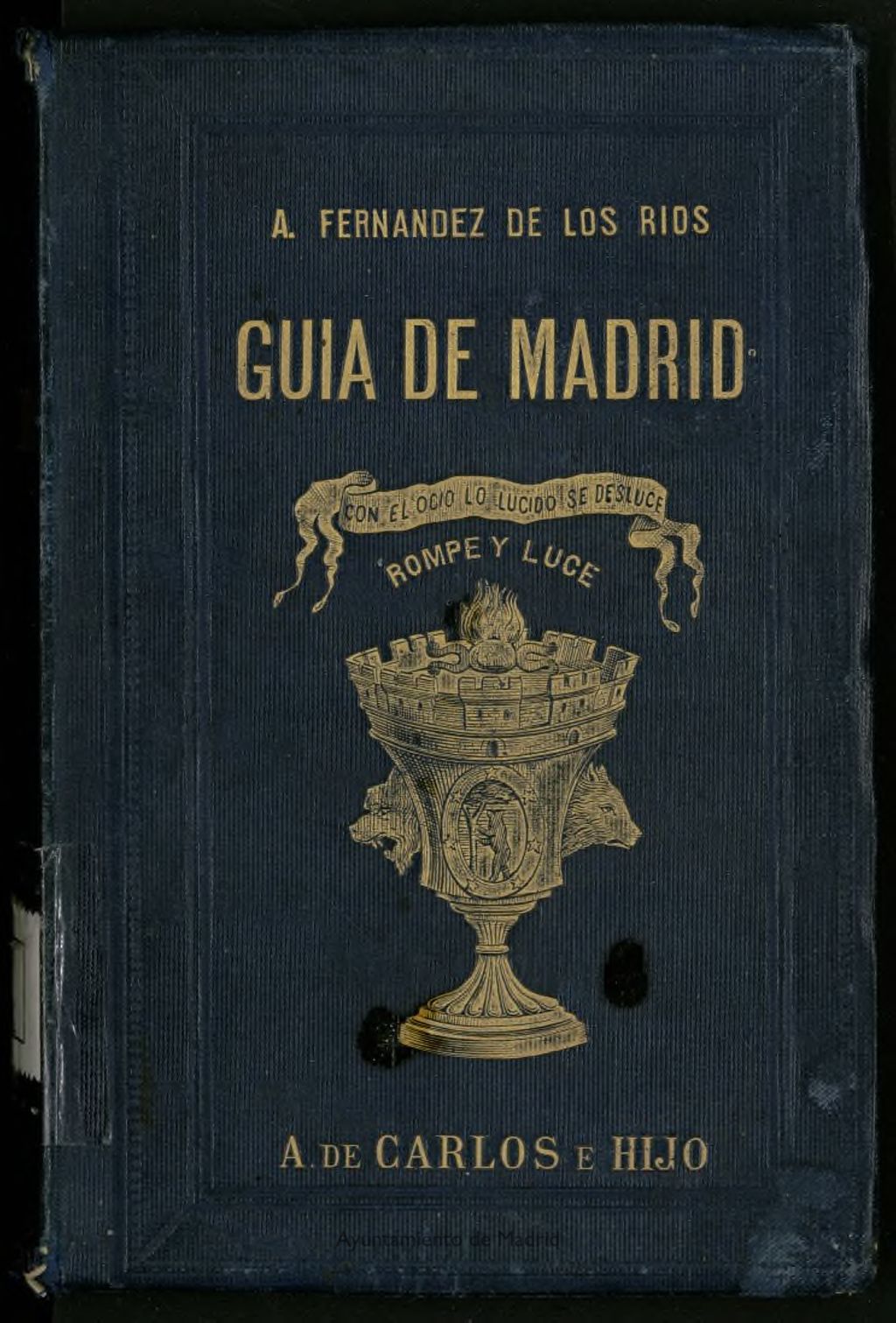 Miniatura de Guía de Madrid : manual del madrileño y del forastero