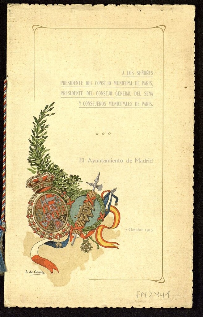 Miniatura de A los señores Presidente del Consejo municipal de París, Presidente del Consejo general del Sena y Consejeros municipales de París