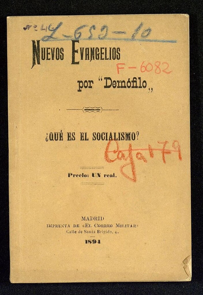 Miniatura de Nuevos Evangelios. ¿Qué es el socialismo?