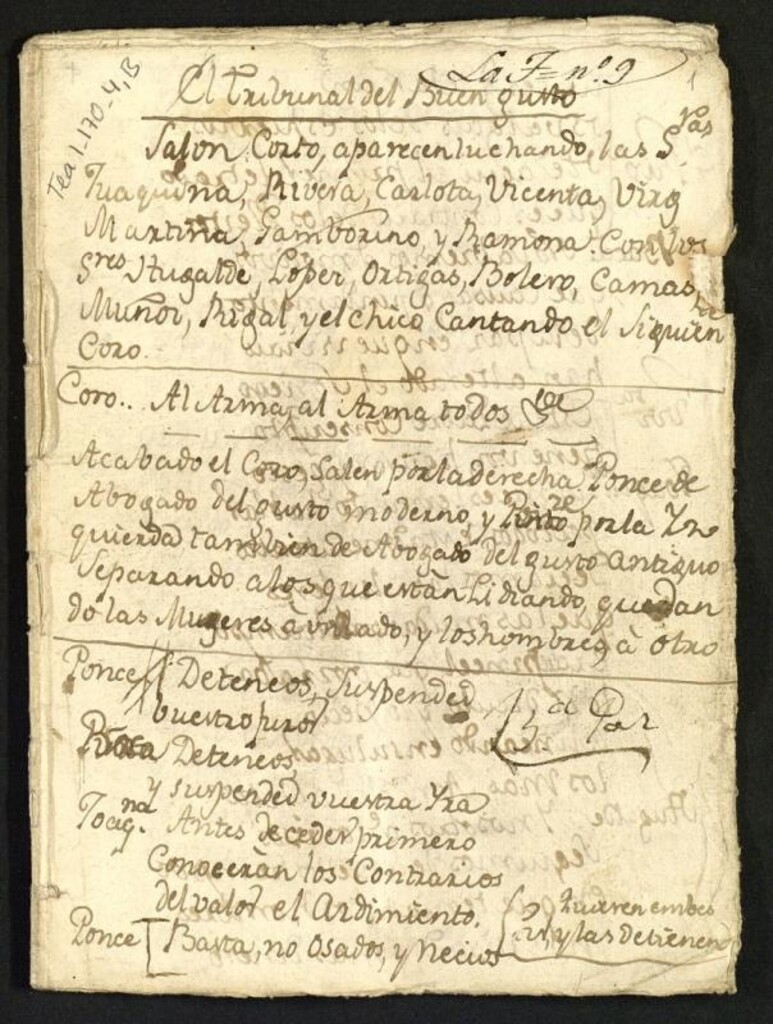 Miniatura de El tribunal del buen gusto