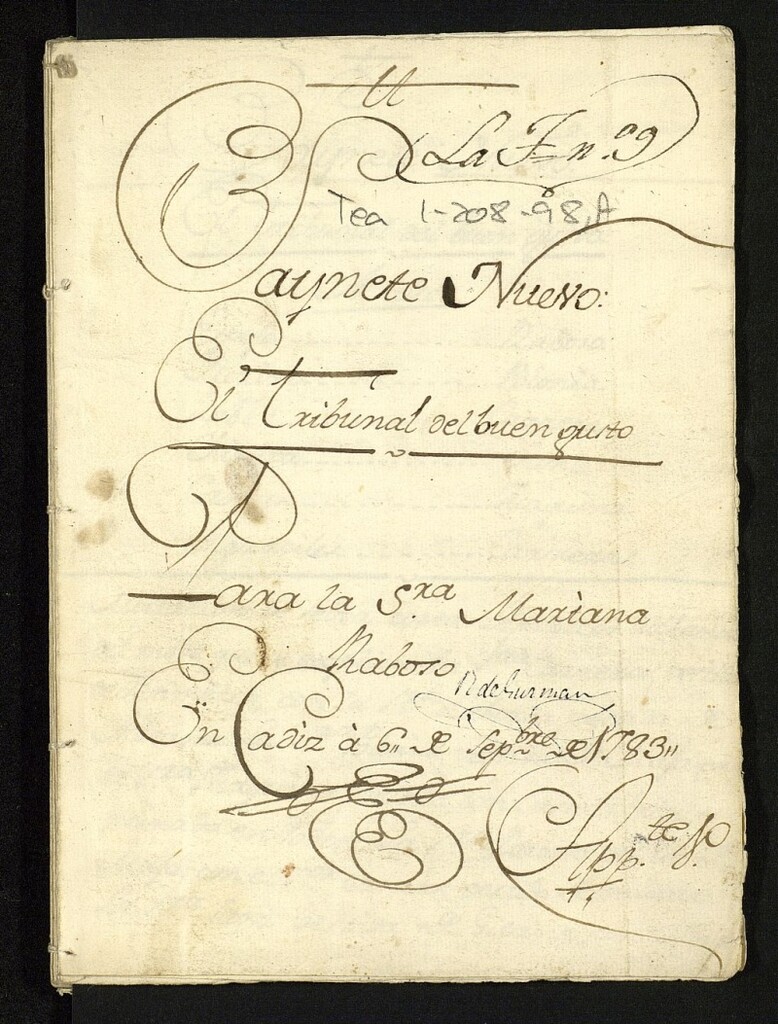 Miniatura de El tribunal del buen gusto