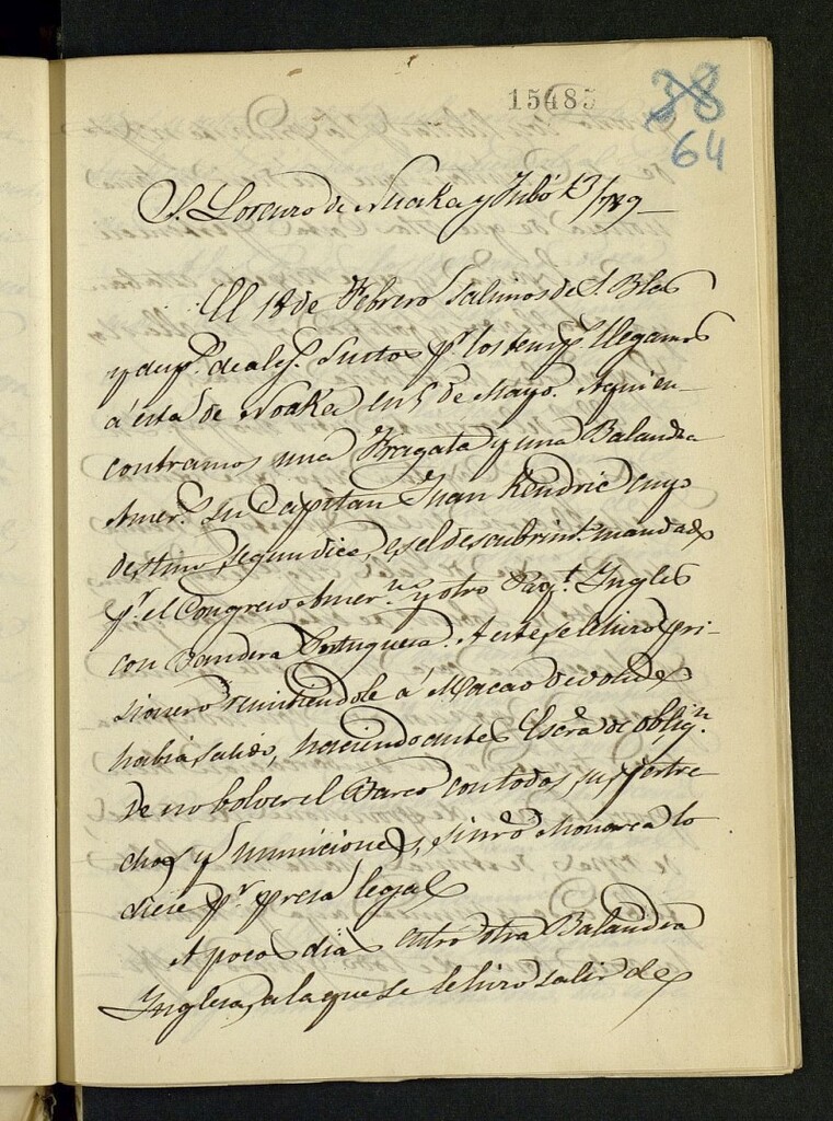 Miniatura de [Noticias del reconocimiento por una balandra de la isla de Noaka en el Missisipi]