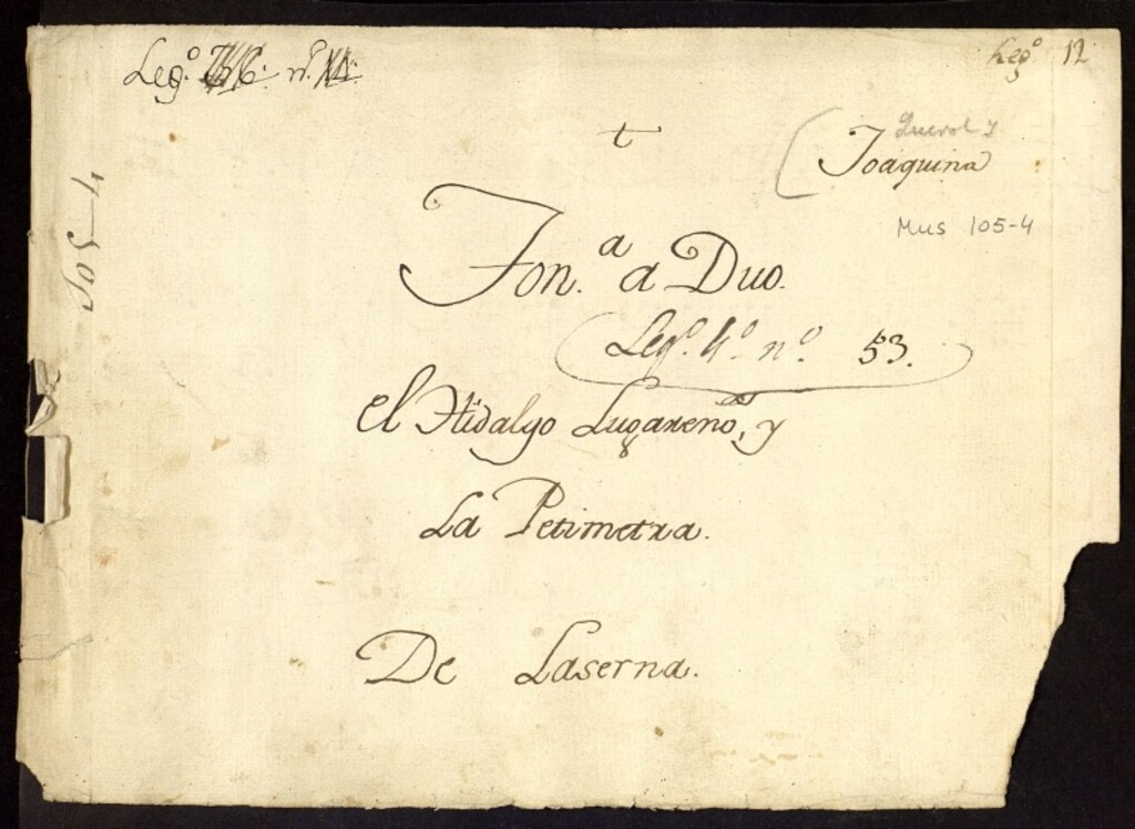 Miniatura de El hidalgo lugareño y la petimetra